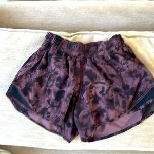 lululemon athletica Purple Athletic Shorts